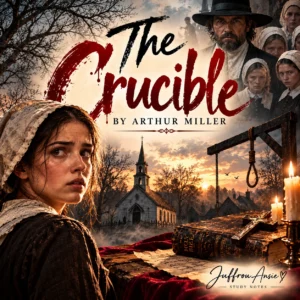the crucible study notes cover